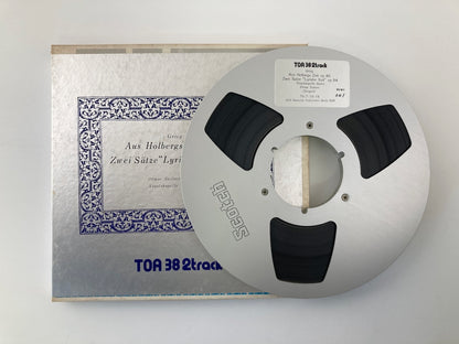 オープンリールテープ / クルト・マズア / メンデルスゾーン：序曲集 / 再生確認済 10号 2TR 38cm/s 2トラック 日本盤 ライナー