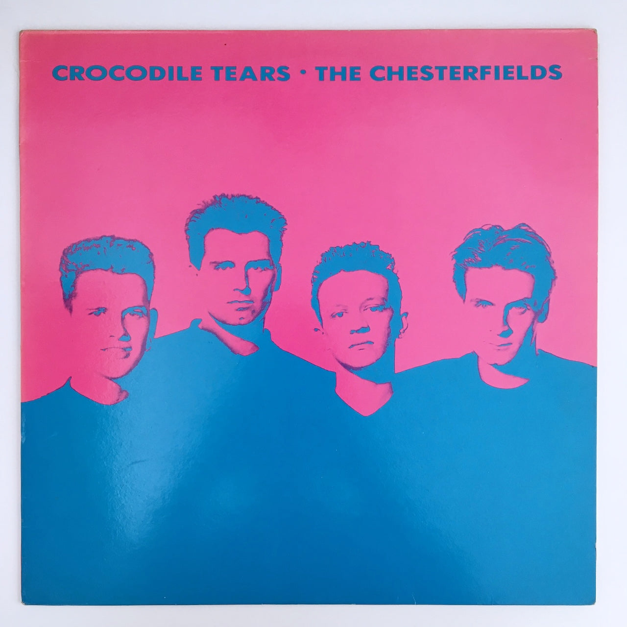 LP/ THE CHESTERFIELDS / CROCODILE TEARS / UK盤 オリジナル INDIE ROCK  HOUSEHOLD HOLD4LP