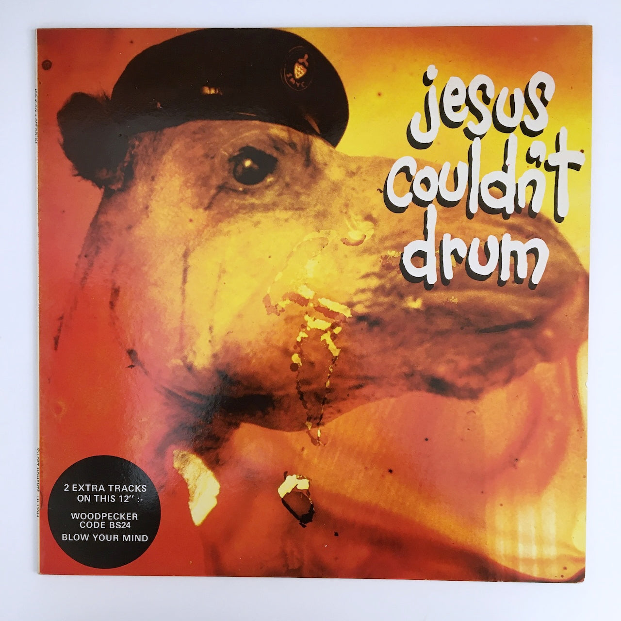 LP/ JESUS COULDN'T DRUM / AUTUMN LEAVES EP / UK盤 オリジナル 45回転 NEW WAVE LOST MOMENT LM12044