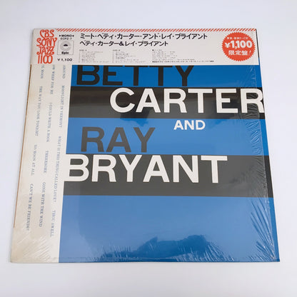 LP/ BETTY CARTER、RAY BRYANT / MEET BETTY CARTER AND RAY BRYANT / 国内盤  帯・ライナー EPIC ECPZ7