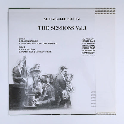 LP/ AL HAIG - LEE KONITZ / THE SESSIONS VOL.1 / 国内盤  帯・ライナー付き VANTAGE NLP5006