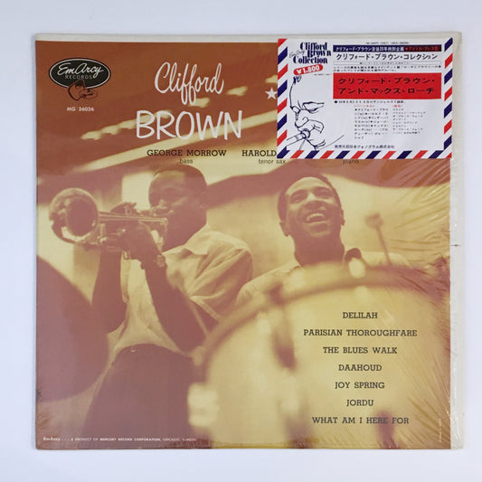 LP/ CLIFFORD BROWN AND MAX ROACH / CLIFFORD BROWN AND MAX ROACH / US盤 赤ラベル MERCURY MG36036