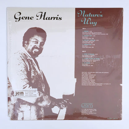 LP/ GENE HARRIS  / NATURE'S WAY / US盤 JAZZ-FUNK JAM JAM015