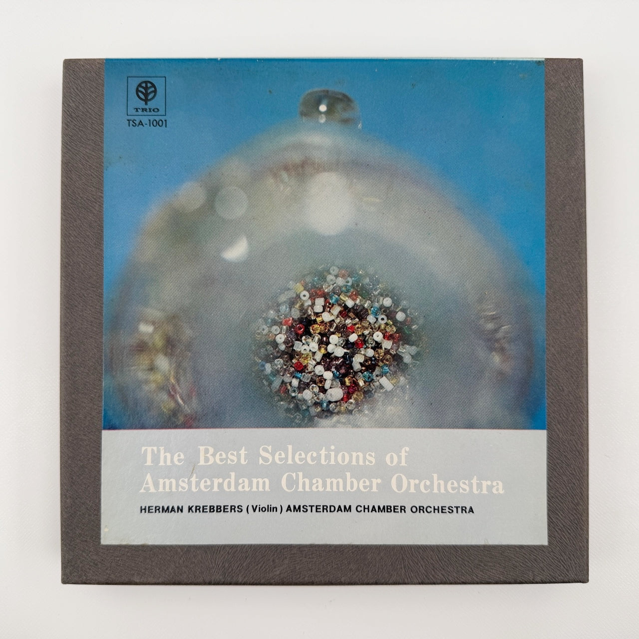 オープンリール/ アムステルダム室内合奏団 / J.S.バッハ：ヴァイオリン協奏曲第1番 他 / 国内盤 7号 4トラック 19cm/s (7 1/2IPS) ライナー TRIO TSA-1001 27170