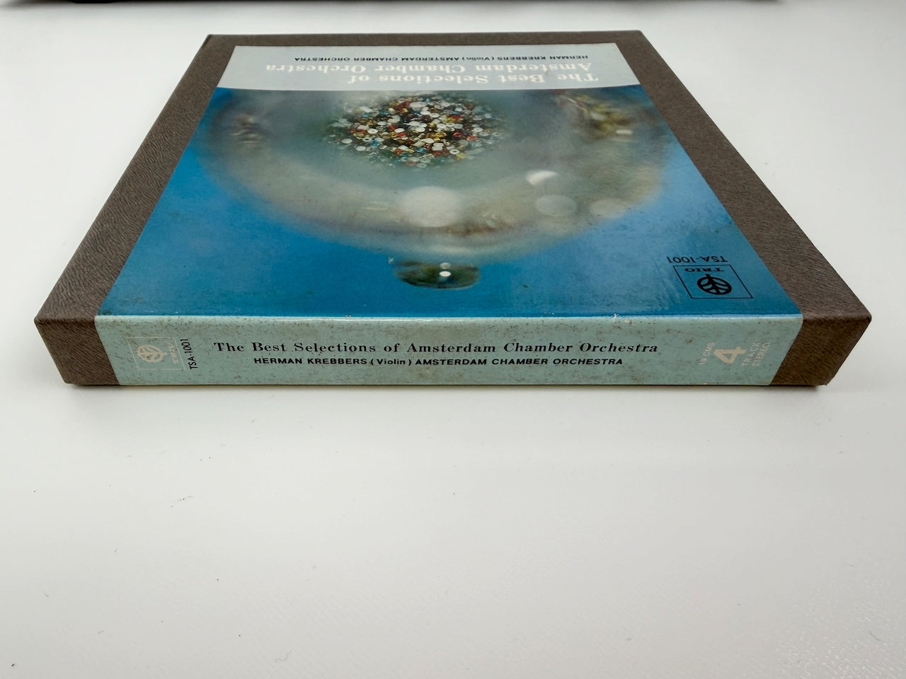 オープンリール/ アムステルダム室内合奏団 / J.S.バッハ：ヴァイオリン協奏曲第1番 他 / 国内盤 7号 4トラック 19cm/s (7 1/2IPS) ライナー TRIO TSA-1001 27170