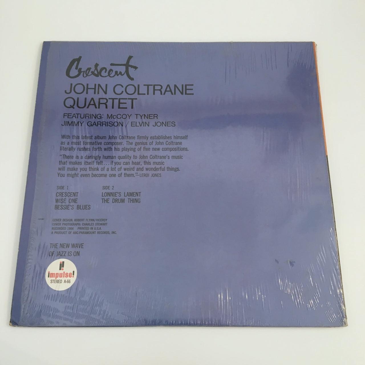 LP/ JOHN COLTRANE / CRESCENT / US盤 ネオンラベル IMPULSE AS66B