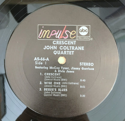 LP/ JOHN COLTRANE / CRESCENT / US盤 ネオンラベル IMPULSE AS66B