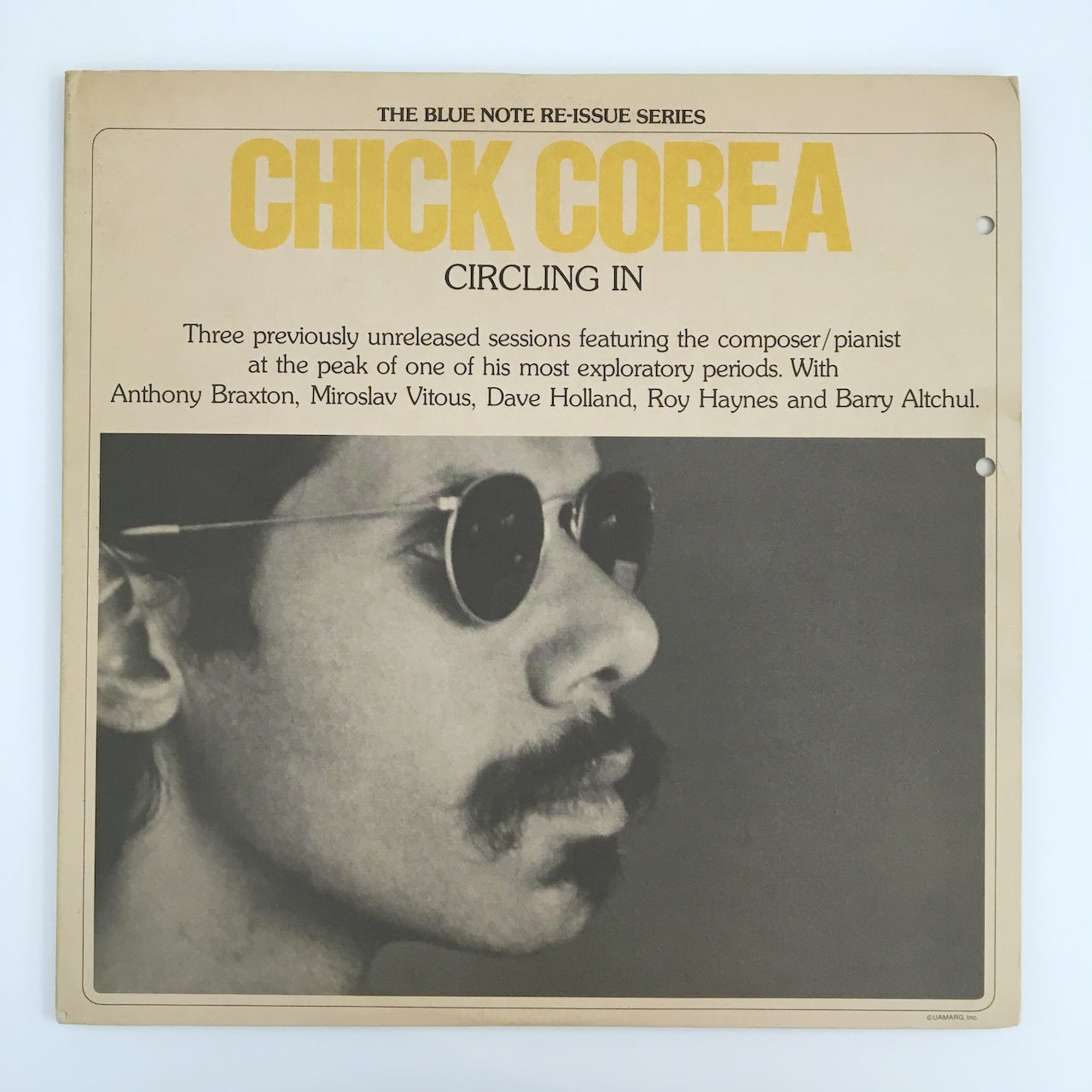 LP/ CHICK COREA / CIRCLING IN / US盤 青ベタ 2枚組 BLUE NOTE BN-LA472-H2