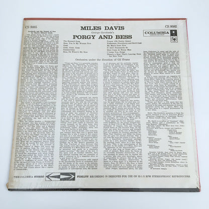 LP/ MILES DAVIS / PORGY AND BESS / US盤 COLUMBIA CS8085