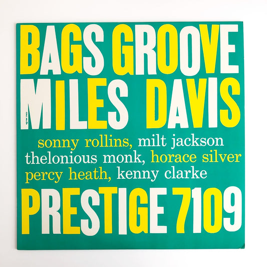 LP/ MILES DAVIS / BAGS GROOVE / 国内盤 ライナー(若干シミ) PRESTIGE  SMJ-6520