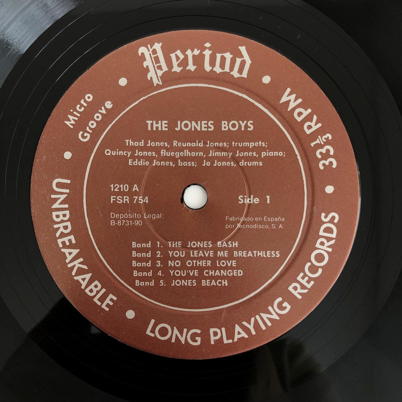LP/ THE JONES BOYS / THE WHOLE TOWN'S TALKING ABOUT THE JONES BOYS / スペイン盤 コーティングJK FRESH SOUND RECORDS FSR754