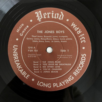 LP/ THE JONES BOYS / THE WHOLE TOWN'S TALKING ABOUT THE JONES BOYS / スペイン盤 コーティングJK FRESH SOUND RECORDS FSR754