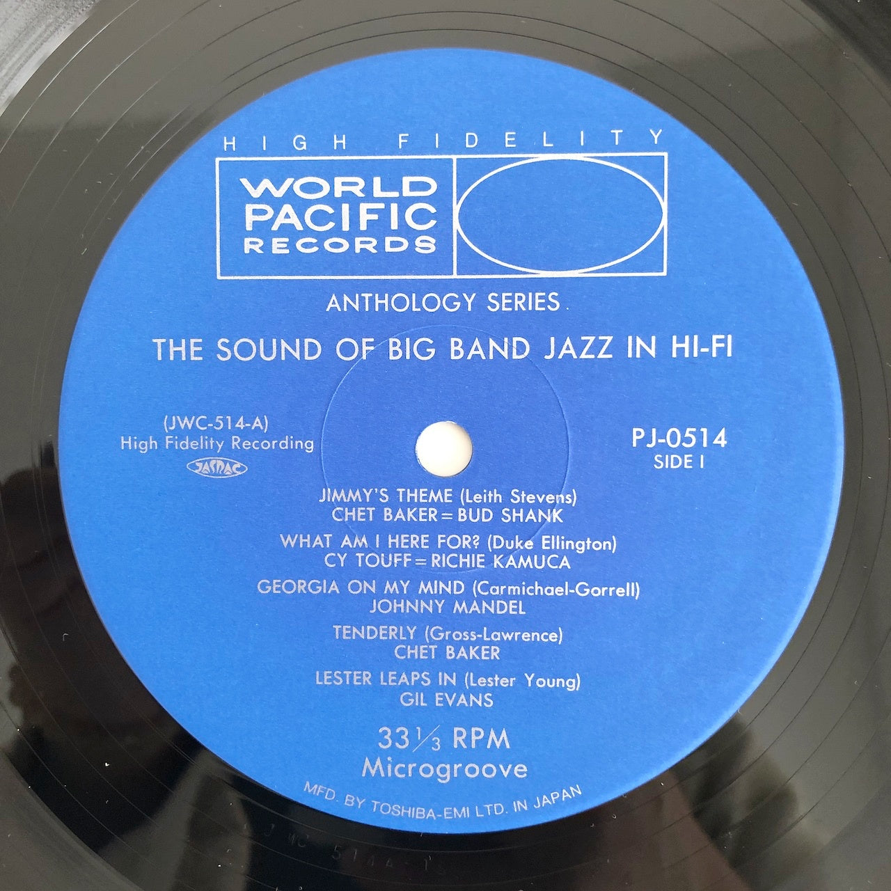 LP/ V.A. / THE SOUND OF BIG BAND JAZZ IN HI-FI! / 国内盤 帯・ライナー付き WORLD  PACIFIC RECORDS PJ-0514