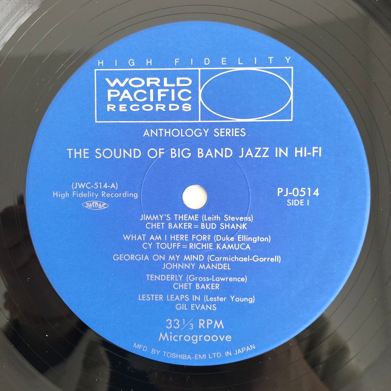 LP/ V.A. / THE SOUND OF BIG BAND JAZZ IN HI-FI! / 国内盤 帯・ライナー付き WORLD PACIFIC RECORDS  PJ-0514