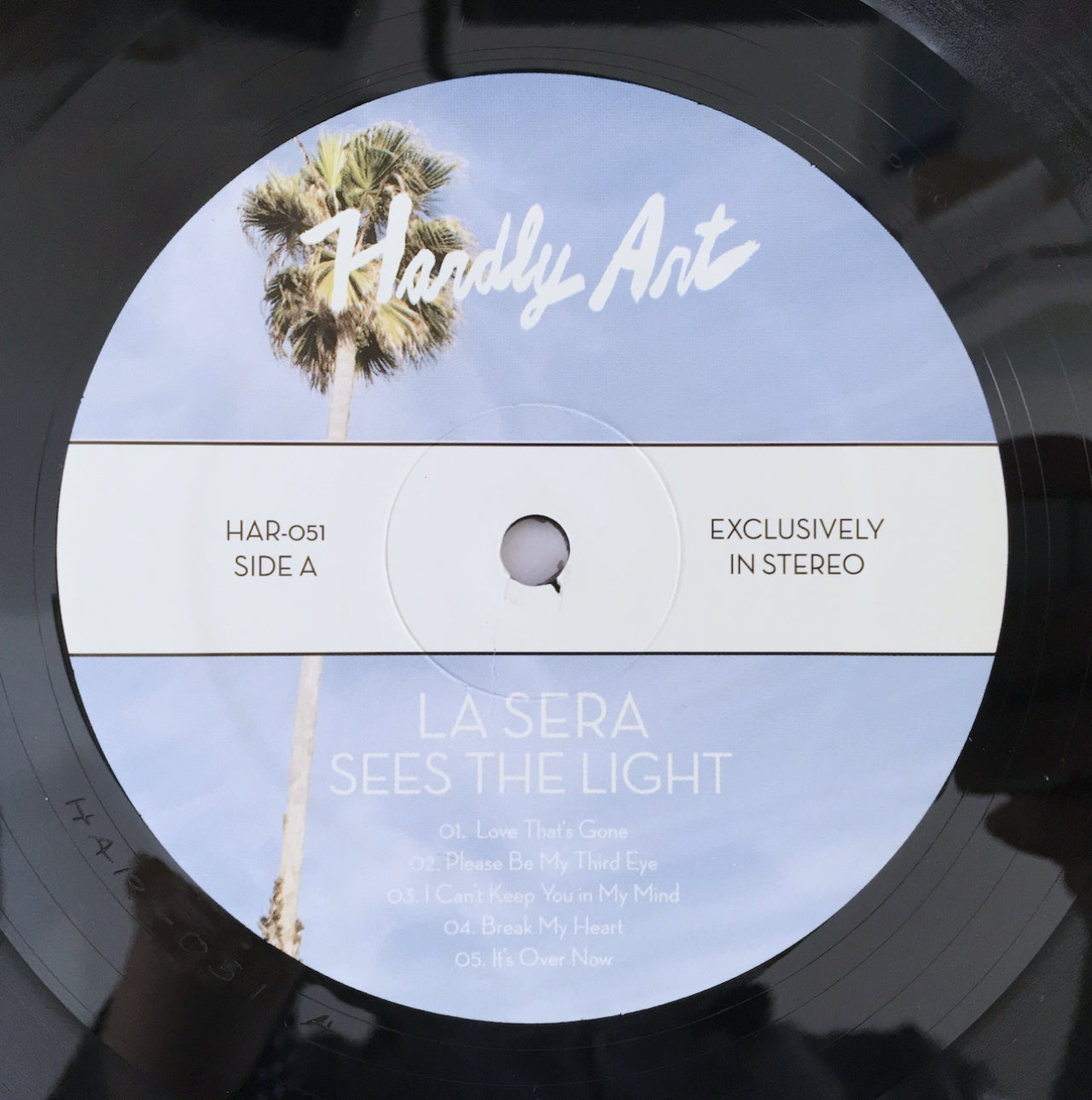 LP/ LA SERA / SEES THE LIGHT / US盤 オリジナル インナー HARDLY ART HAR-051