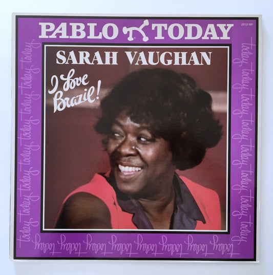 LP/ SARAH VAUGHAN / I LOVE BRAZIL! / US盤 VOCAL PABLO 2312-101