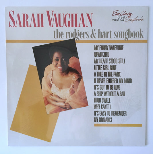 LP/ SARAH VAUGHAN / THE RODGERS & HART SONGBOOK / オランダ盤 ボーカル EMARCY 824864-1