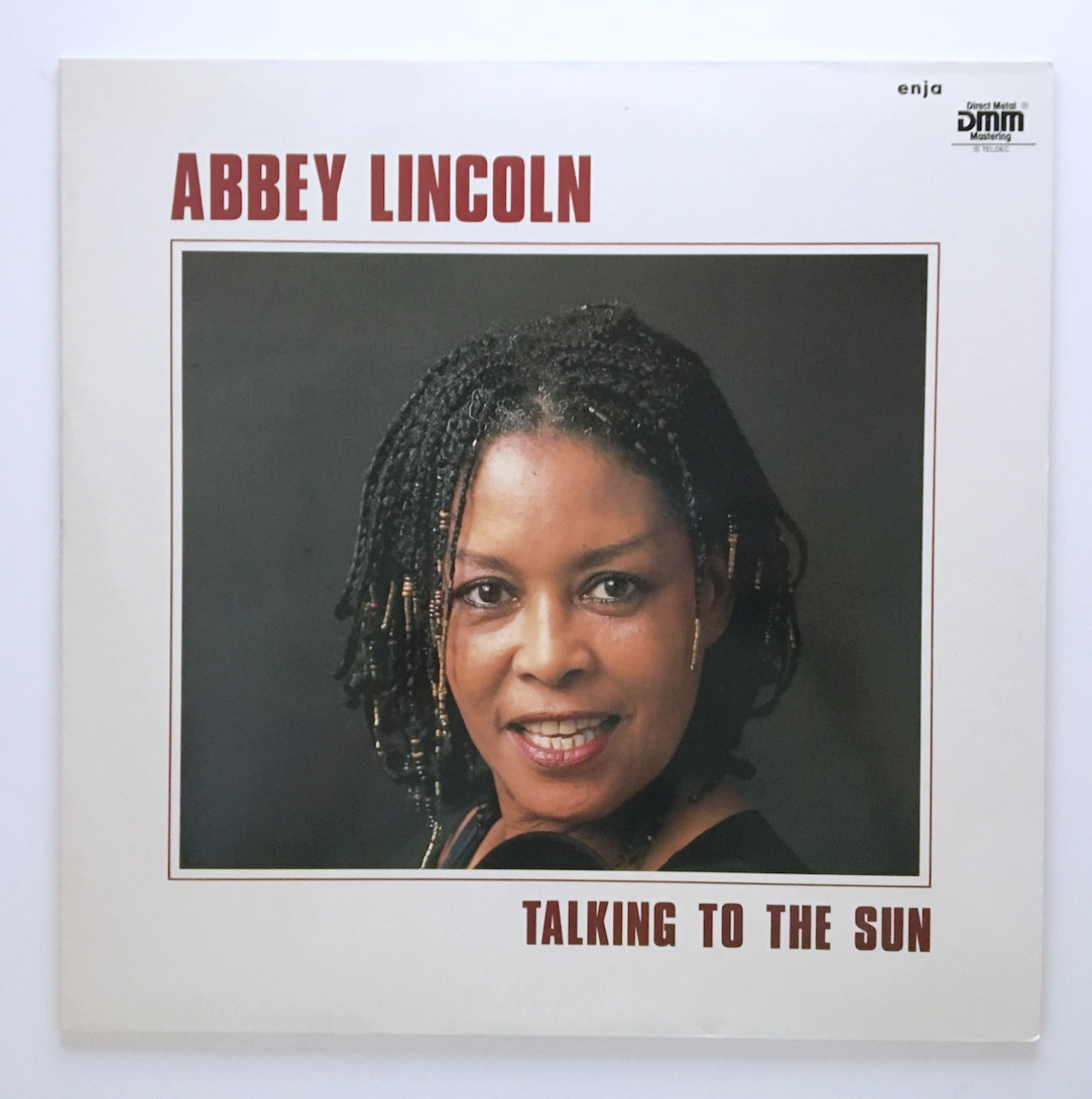 LP/ ABBEY LINCOLN / TALKING TO THE SUN / ドイツ盤 ボーカル ENJA RECORDS ENJA4060