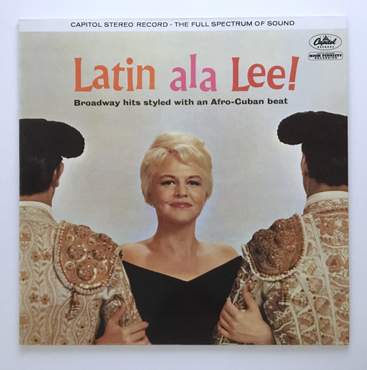 LP/ PEGGY LEE / LATIN ALA LEE！ / 国内盤  インナー CAPITOL EMS1304