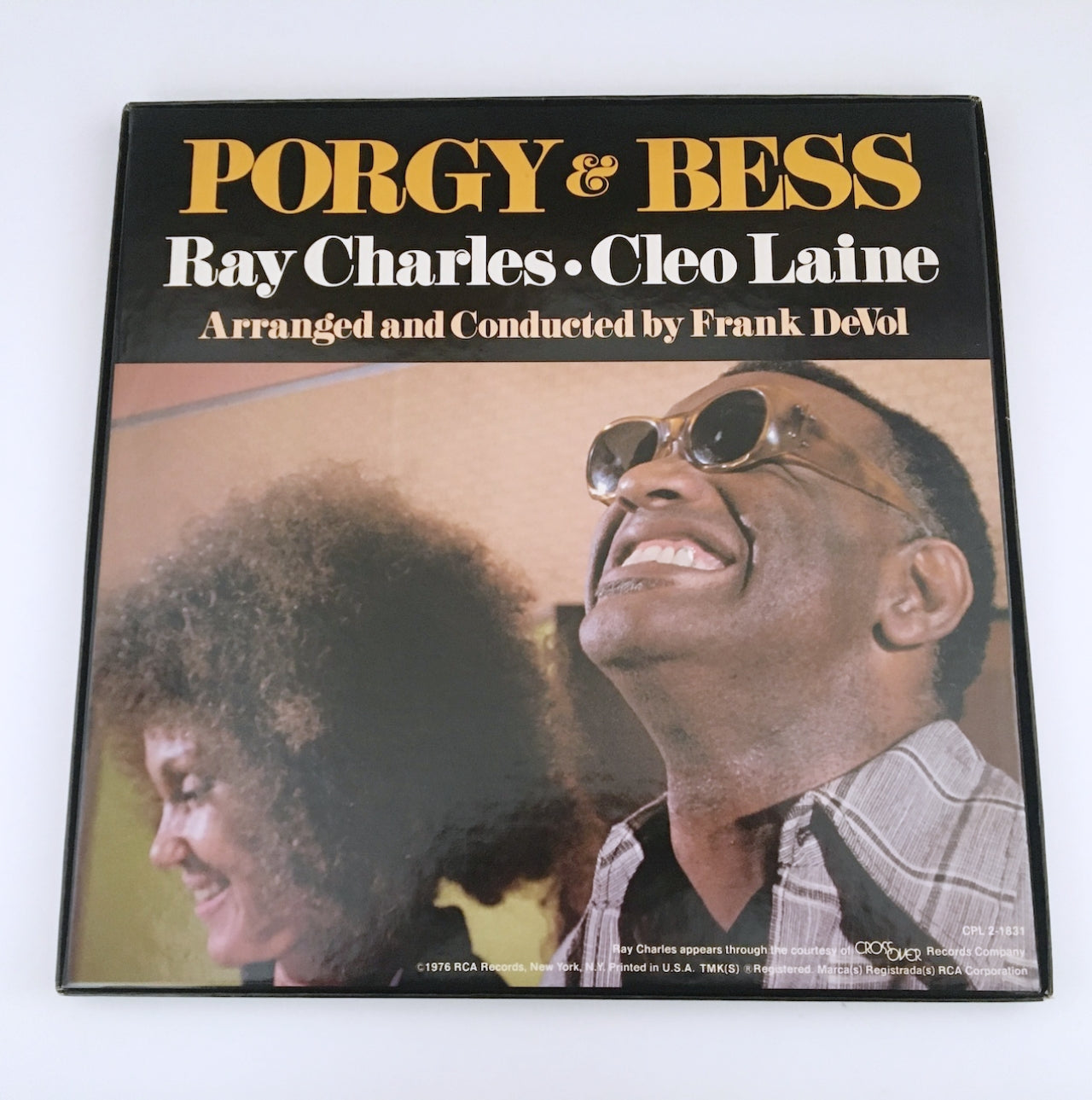 LP/ RAY CHARLES & CLEO LAINE / PORGY & BESS / US盤 2枚組 RCA CPL2-1831