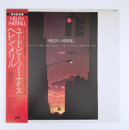 LP/ HELEN MERRILL / YOU’D BE SO NICE TO COME HOME TO / 国内盤  帯・ライナー付き JVC VIJ6384