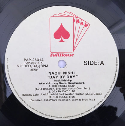 LP/ 西直樹 / DAY BY DAY / 国内盤 ライナー TRIO RECORDS PAP-25014