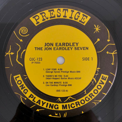 LP/ JON EARDLEY / THE JON EARDLEY SEVEN / US盤 OJC PRESTIGE OJC-123