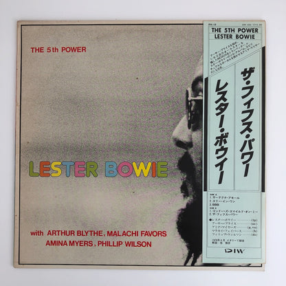 LP/ LESTER BOWIE / THE 5TH POWER. 1 / イタリア盤 直輸入　解説書付き帯（ヤケ） DIW DIW-1034