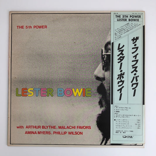 LP/ LESTER BOWIE / THE 5TH POWER. 1 / イタリア盤 直輸入 解説書付き帯  DIW DIW-1034