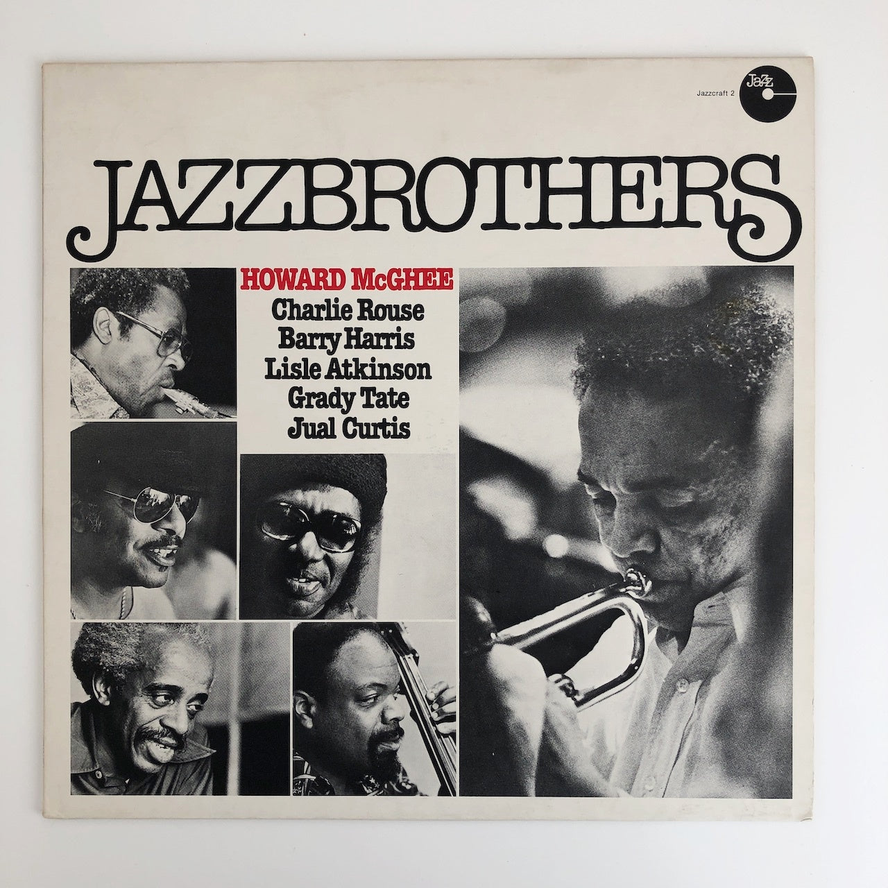 LP/ HOWARD McGHEE / JAZZ BROTHERS / デンマーク盤 JAZZCRAFT RECORDS JAZZCRAFT2