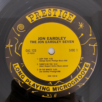 LP/ JON EARDLEY / THE JON EARDLEY SEVEN / US盤 OJC PRESTIGE OJC-123