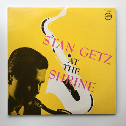 LP/ STAN GETZ / AT THE SHRINE / 国内盤 2枚組 ライナー VERVE MV9501/2