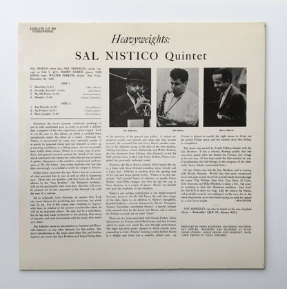 LP/ SAL NISTICO / HEAVYWEIGHTS / US盤 WAVE JAZZ ライナー付き JAZZLAND WWLJ-7037