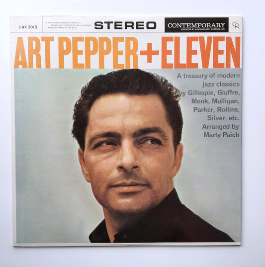 LP/ ART PEPPER / ART PEPPER + ELEVEN / 国内盤 ライナー付き CONTEMPORARY RECORDS LAX3015