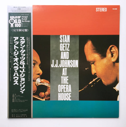 LP/ STAN GETZ / AT THE OPERA HOUSE / 国内盤 新星堂 帯・ライナー VERVE SGD-48