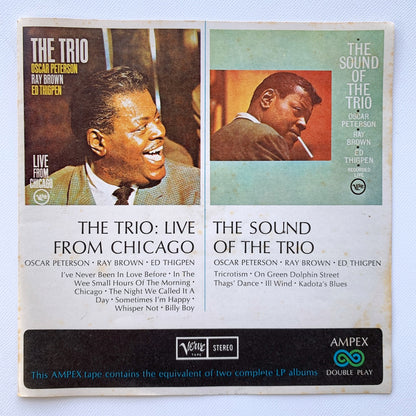 オープンリール/ OSCAR PETERSON / THE TRIO / THE SOUND OF THE TRIO / US盤 7号 4トラック 19cm/s (7 1/2IPS) インサート VERVE VSTP287