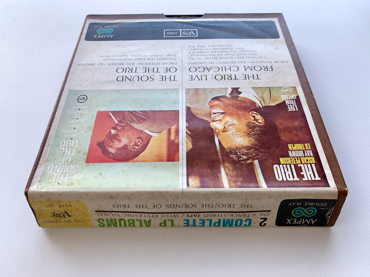 オープンリール/ OSCAR PETERSON / THE TRIO / THE SOUND OF THE TRIO / US盤 7号 4トラック 19cm/s (7 1/2IPS) インサート VERVE VSTP287