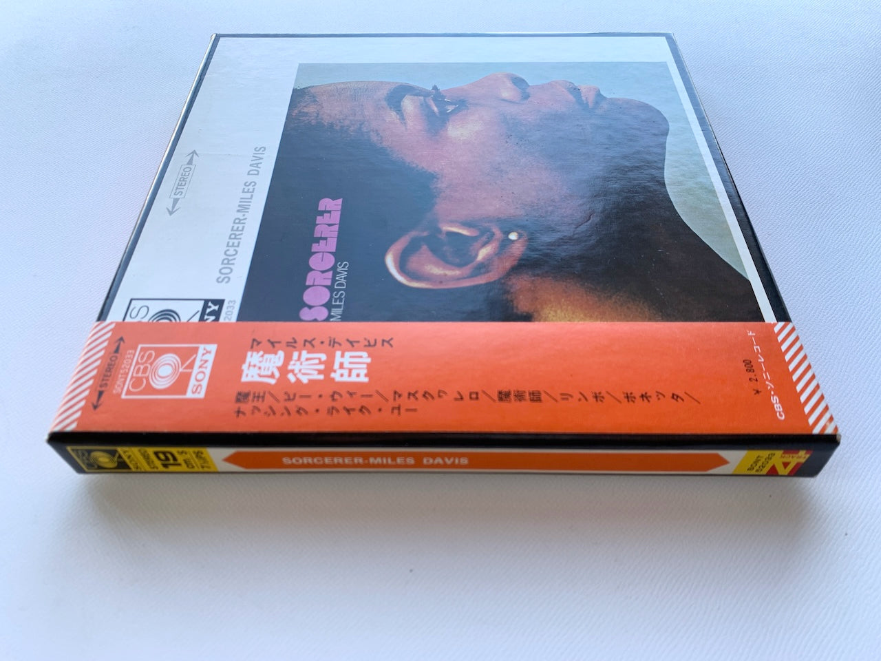 オープンリール/ MILES DAVIS / SORCERER / 国内盤 7号 4トラック 19cm/s (7 1/2IPS) 帯・ライナー CBS SONY SONT-52033