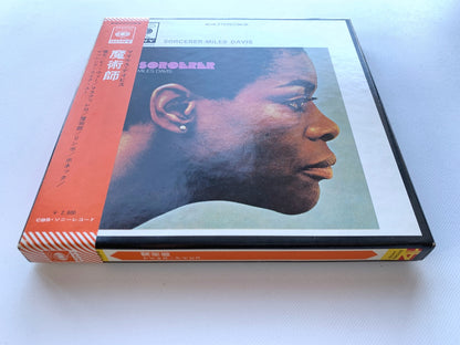 オープンリール/ MILES DAVIS / SORCERER / 国内盤 7号 4トラック 19cm/s (7 1/2IPS) 帯・ライナー CBS SONY SONT-52033