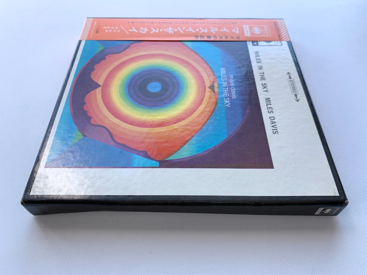 オープンリール/ MILES DAVIS / MILES IN THE SKY / 国内盤 7号 4トラック 19cm/s (7 1/2IPS) 帯・ライナー CBS SONY SONT-52004