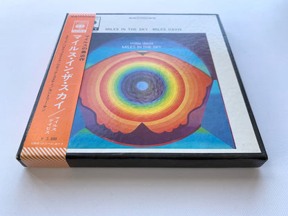 オープンリール/ MILES DAVIS / MILES IN THE SKY / 国内盤 7号 4トラック 19cm/s (7 1/2IPS) 帯・ライナー CBS SONY SONT-52004