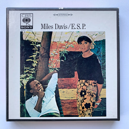 オープンリール/ MILES DAVIS / E.S.P. / 国内盤 7号 4トラック 19cm/s (7 1/2IPS) ライナー CBS SONY SONT-52021