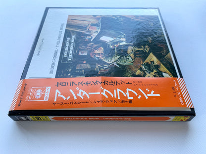 オープンリール/ THELONIOUS MONK / UNDERGROUND / 国内盤 7号 4トラック 19cm/s (7 1/2IPS) 帯・ライナー CBS SONY SONT-51001