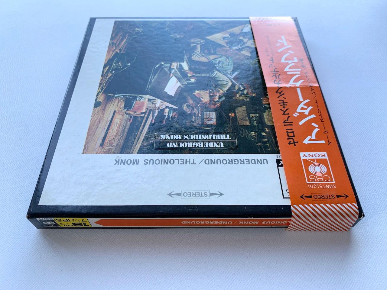 オープンリール/ THELONIOUS MONK / UNDERGROUND / 国内盤 7号 4トラック 19cm/s (7 1/2IPS) 帯・ライナー CBS SONY SONT-51001