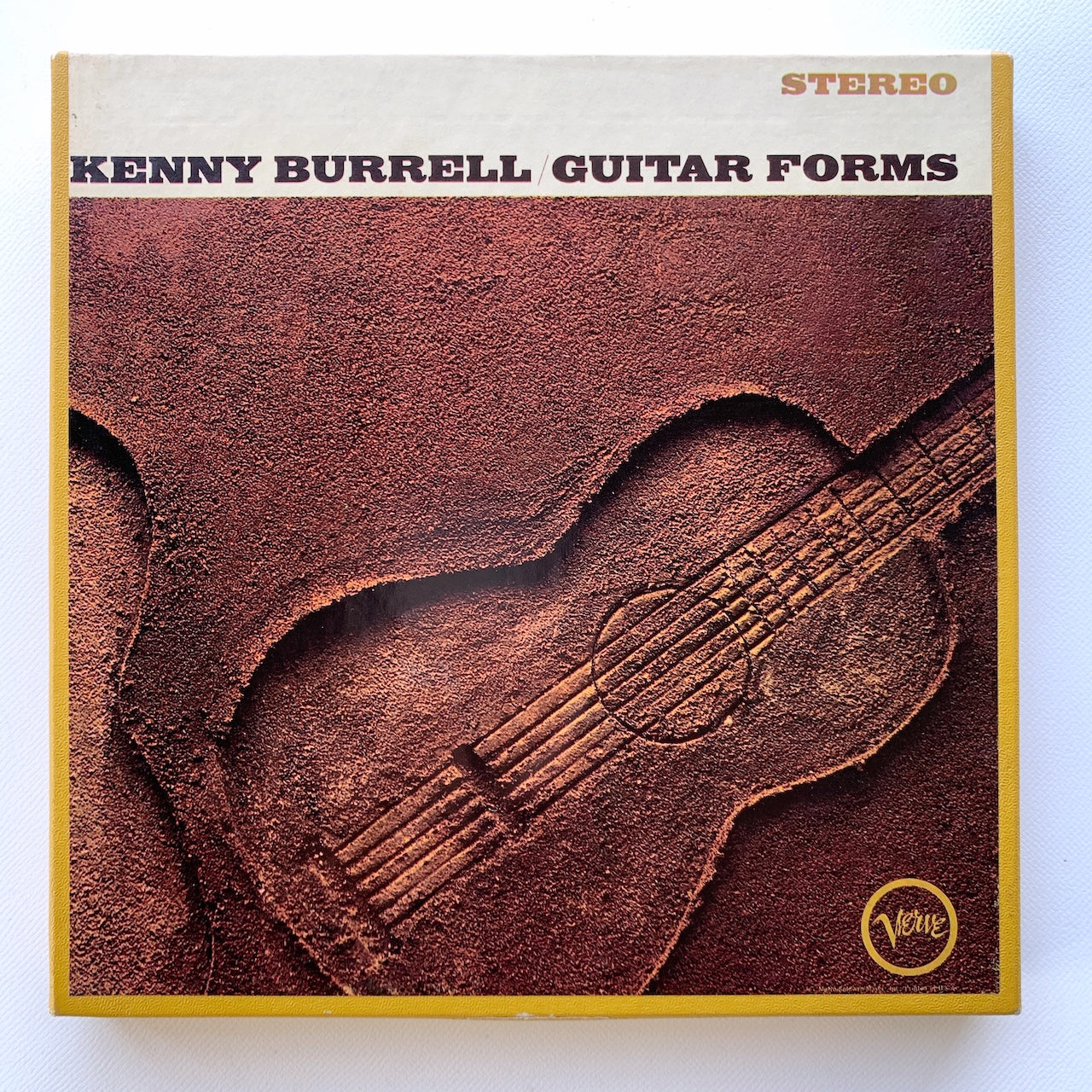 オープンリール/ KENNY BURRELL / GUITAR FORMS / US盤 7号 4トラック 19cm/s (7 1/2IPS) VERVE VSTC327