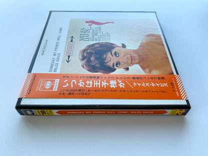 オープンリール/ MILES DAVIS / SOMEDAY MY PRINCE WILL COME / 国内盤 7号 4トラック 19cm/s (7 1/2IPS) 帯・ライナー CBS SONY SONT-52008