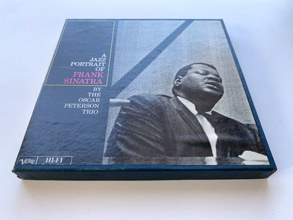 オープンリール/ OSCAR PETERSON / A JAZZ PORTRAIT OF FRANK SINATRA / US盤 7号 4トラック 19cm/s (7 1/2IPS) VERVE VSTC255