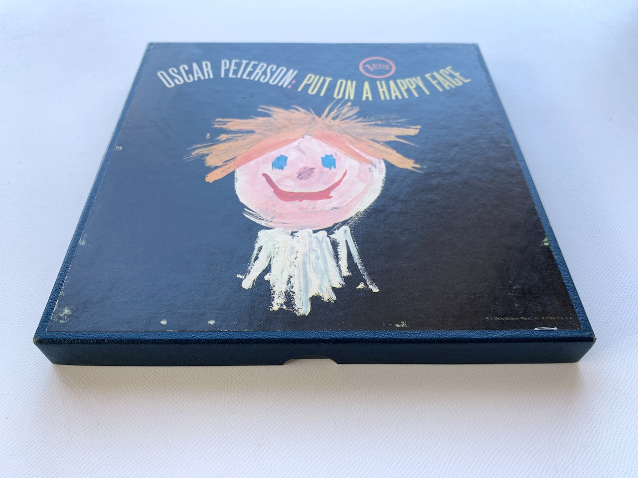 オープンリール/ OSCAR PETERSON / PUT ON A HAPPY FACE / US盤 7号 4トラック 9.5cm/s (3 3/4IPS) VERVE VSTX360
