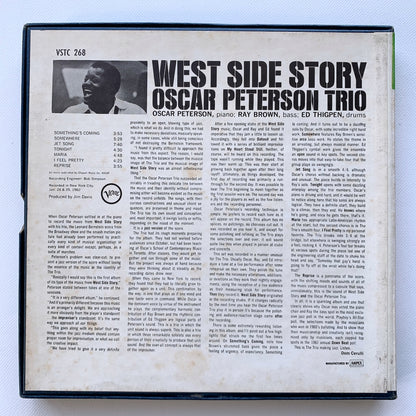 オープンリール/ OSCAR PETERSON / WEST SIDE STORY / US盤 7号 4トラック 19cm/s (7 1/2IPS) VERVE VSTC268