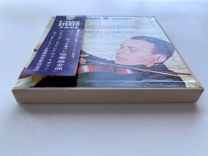 オープンリール/ ヘンリク・シェリング / J.S.バッハ：ヴァイオリン協奏曲 全集 / 国内盤 7号 4トラック 19cm/s (7 1/2IPS) 帯 PHILIPS SFT-2021